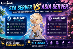 Genshin Impact SEA vs Asia Server: What's the Difference and Which to Pick